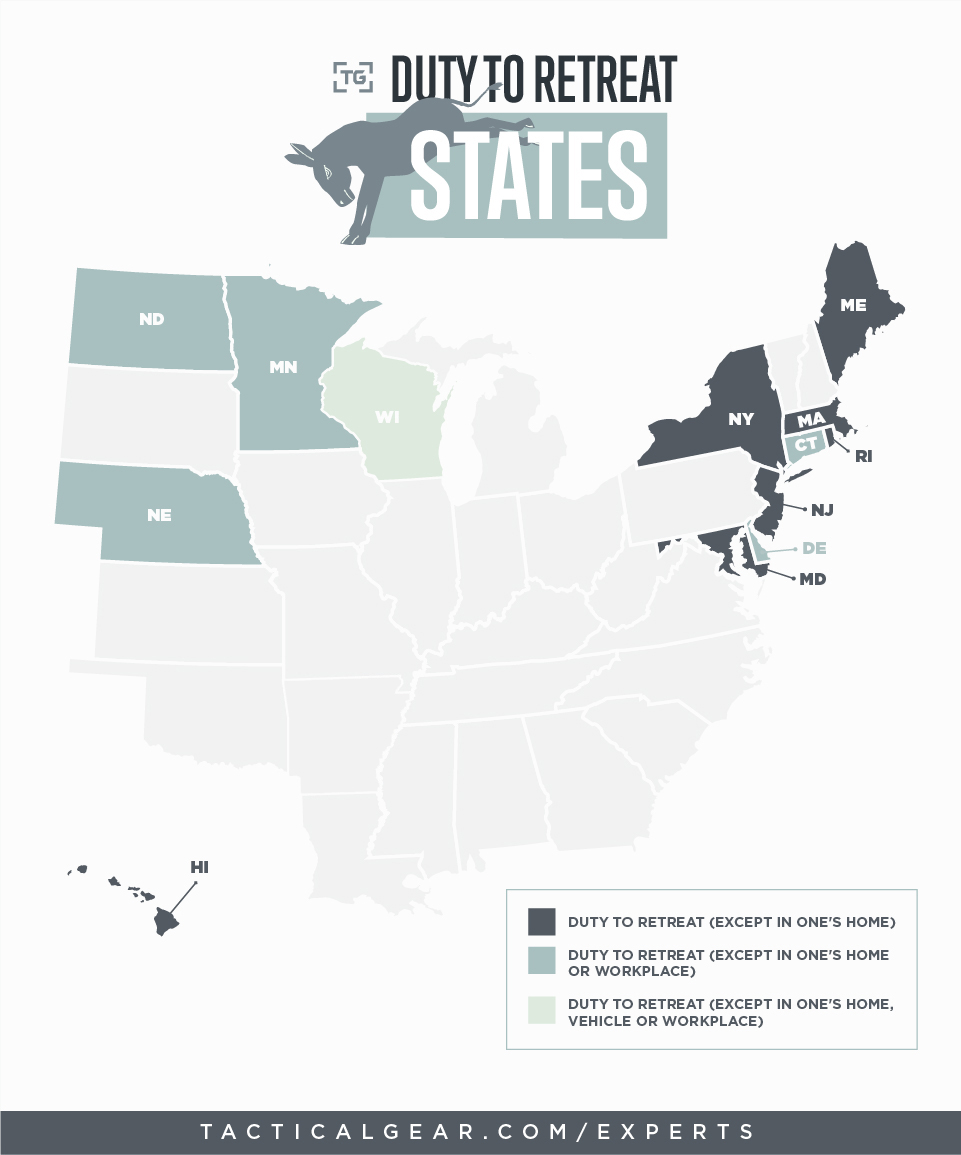 Duty To Retreat States