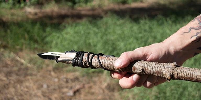 Knife Tipped Spear