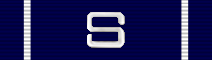 137 Coast Guard Pistol Marksmanship Ribbon With Sharpshooter Device