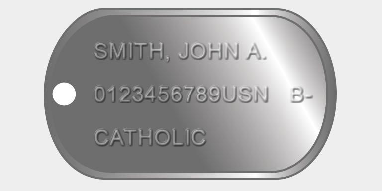 Navy Dog Tags