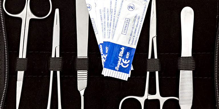 Suture Kit Or Skin Stapler
