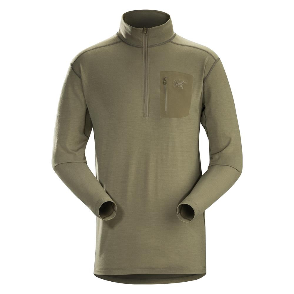 Men's Arc'teryx LEAF Cold WX Zip Neck AR - Wool | TacticalGear.com