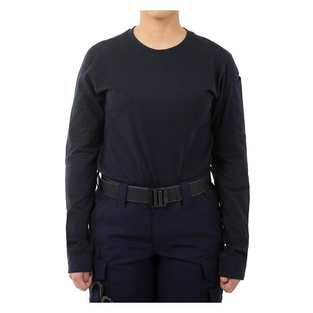 Women's First Tactical Tactix Cotton Long Sleeve T-Shirt with Pen Pocket