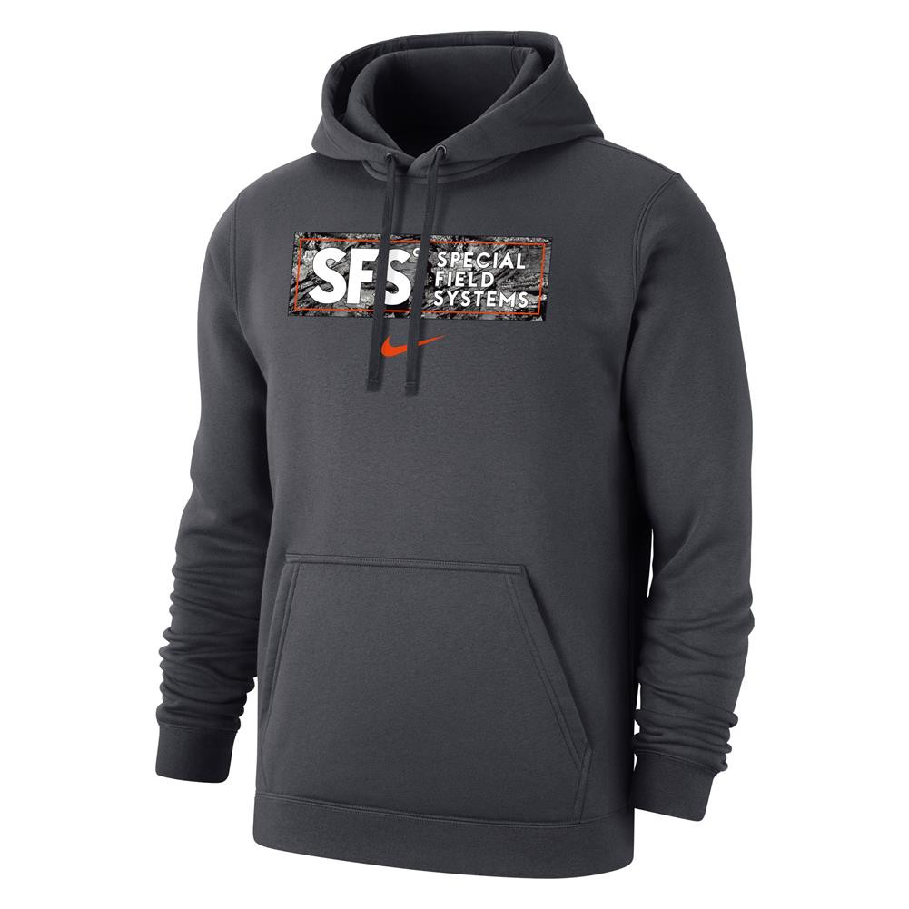 Men's Nike Swoosh Club Fleece PO Hoodie | TacticalGear.com