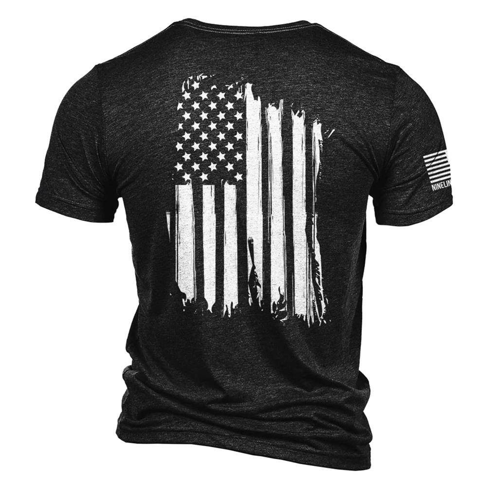 Men's Nine Line Tri-Blend America T-Shirt