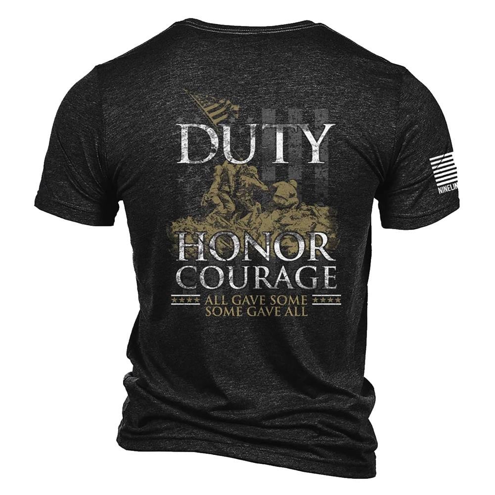 Nine Line Duty Honor Courage T-Shirt
