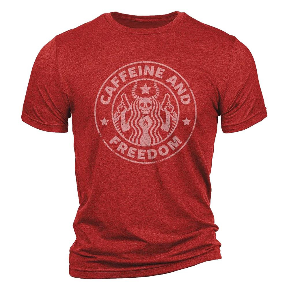Men's Nine Line Caffeine And Freedom T-Shirt