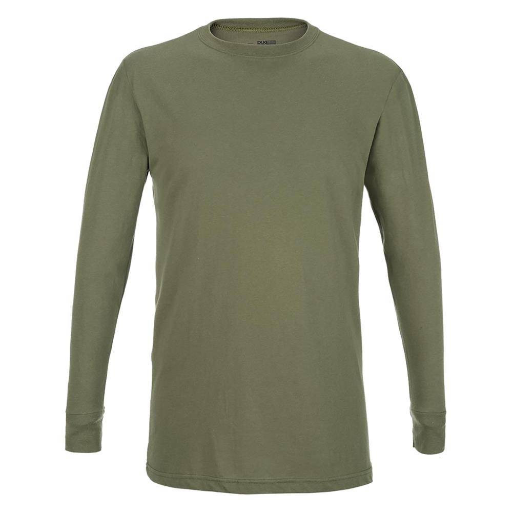 Duke Poly / Cotton Long Sleeve Military T-Shirt