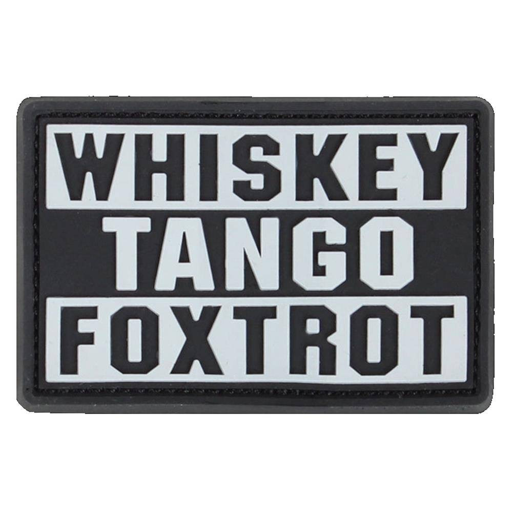 Condor Whiskey Foxtrot PVC Patch (6 Pack)