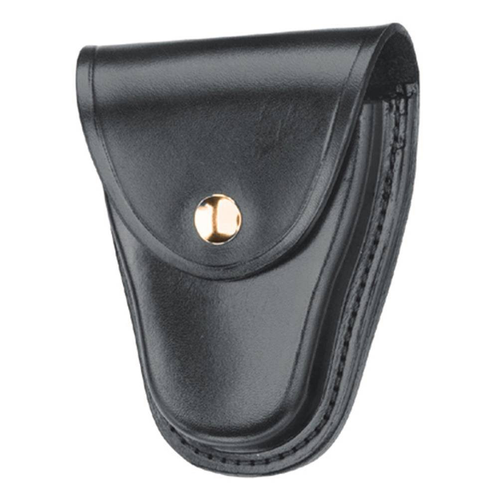 Gould & Goodrich Hinged Handcuff Case with Nickel Hardware