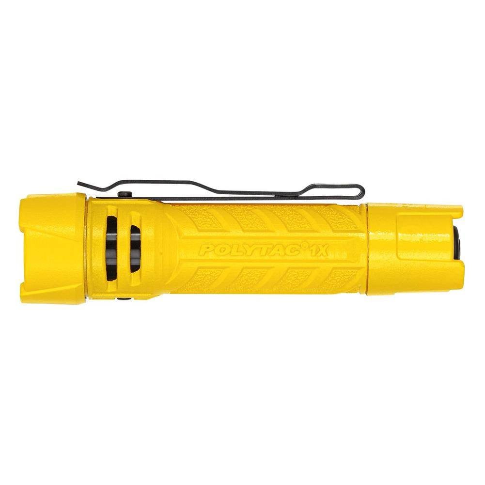 Streamlight PolyTac 1X USB Flashlight with SL-B9 Battery Pack, Yellow