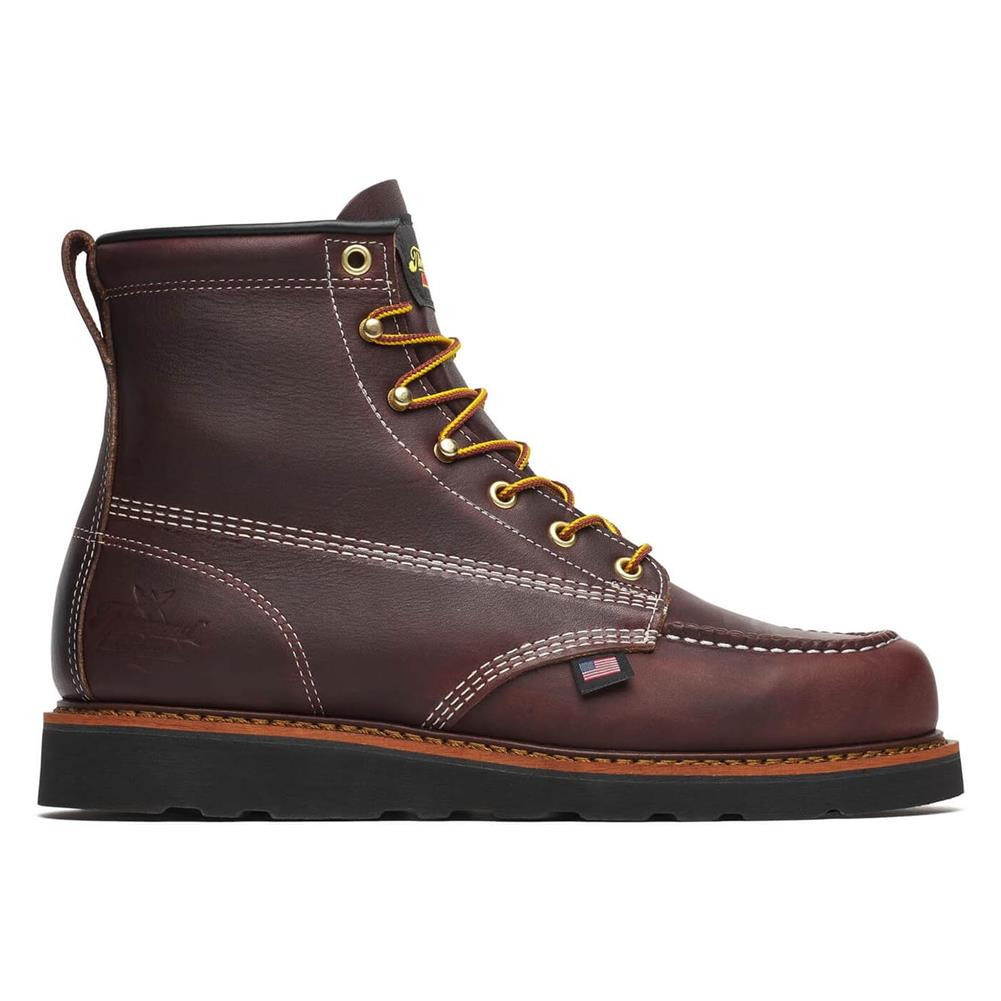Thorogood American Heritage 6" Moc Toe Wedge Boots
