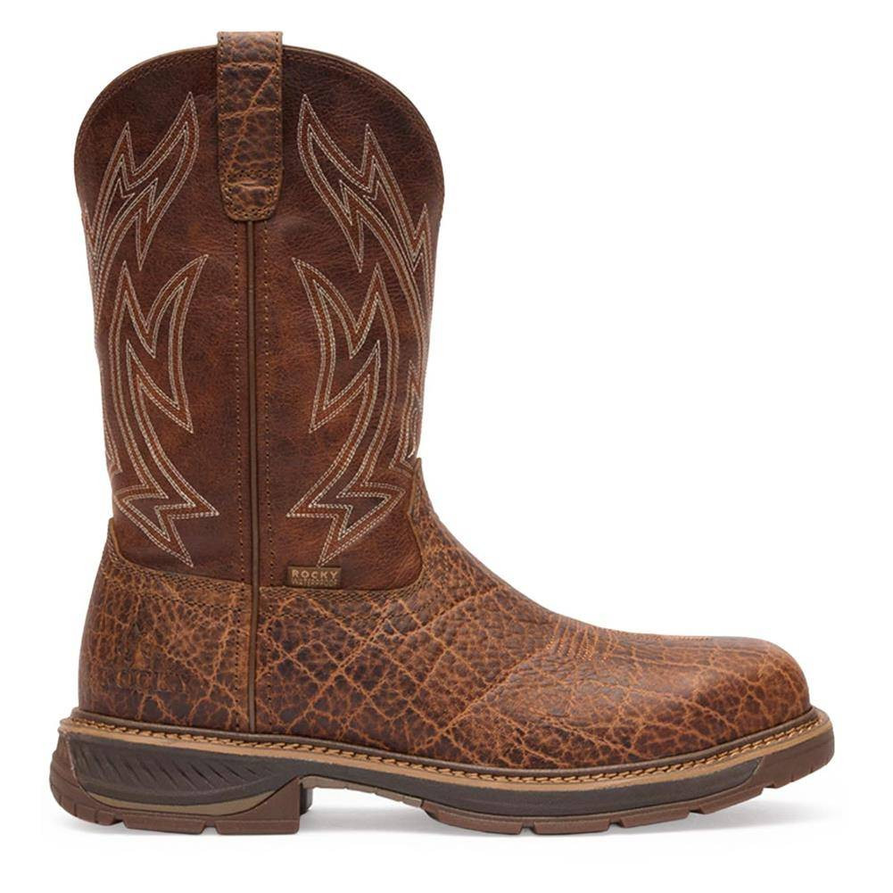 Rocky Men's Ride LTE Carbon Toe Western Boots