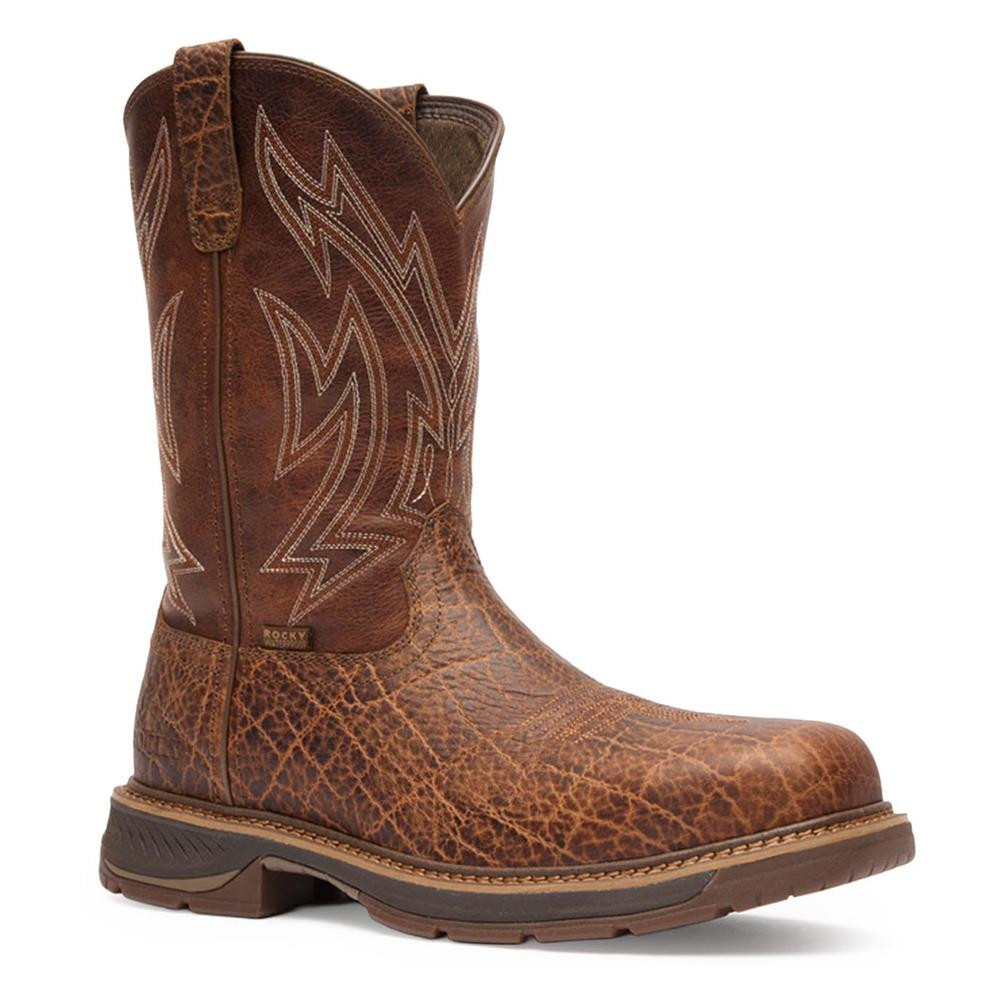 Rocky Men's Ride LTE Carbon Toe Western Boots