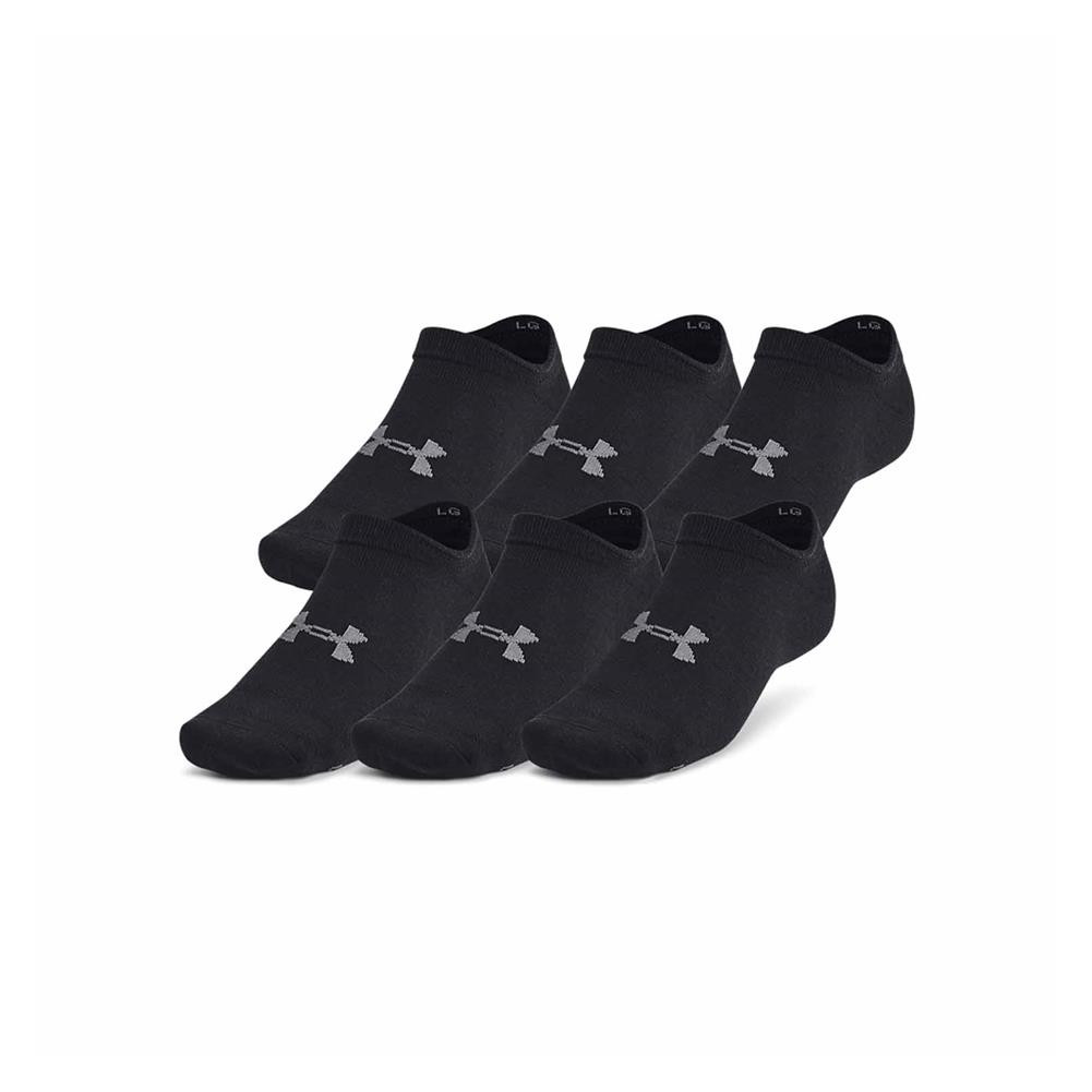 Under Armour Essential Unisex No-Show Socks, 6 pack