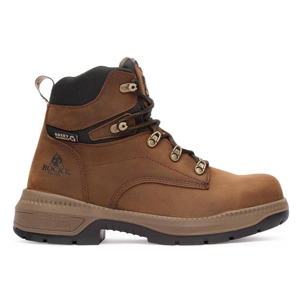 Rocky Men's WorkSmart 6" Composite Toe Internal Met Guard Work Boots