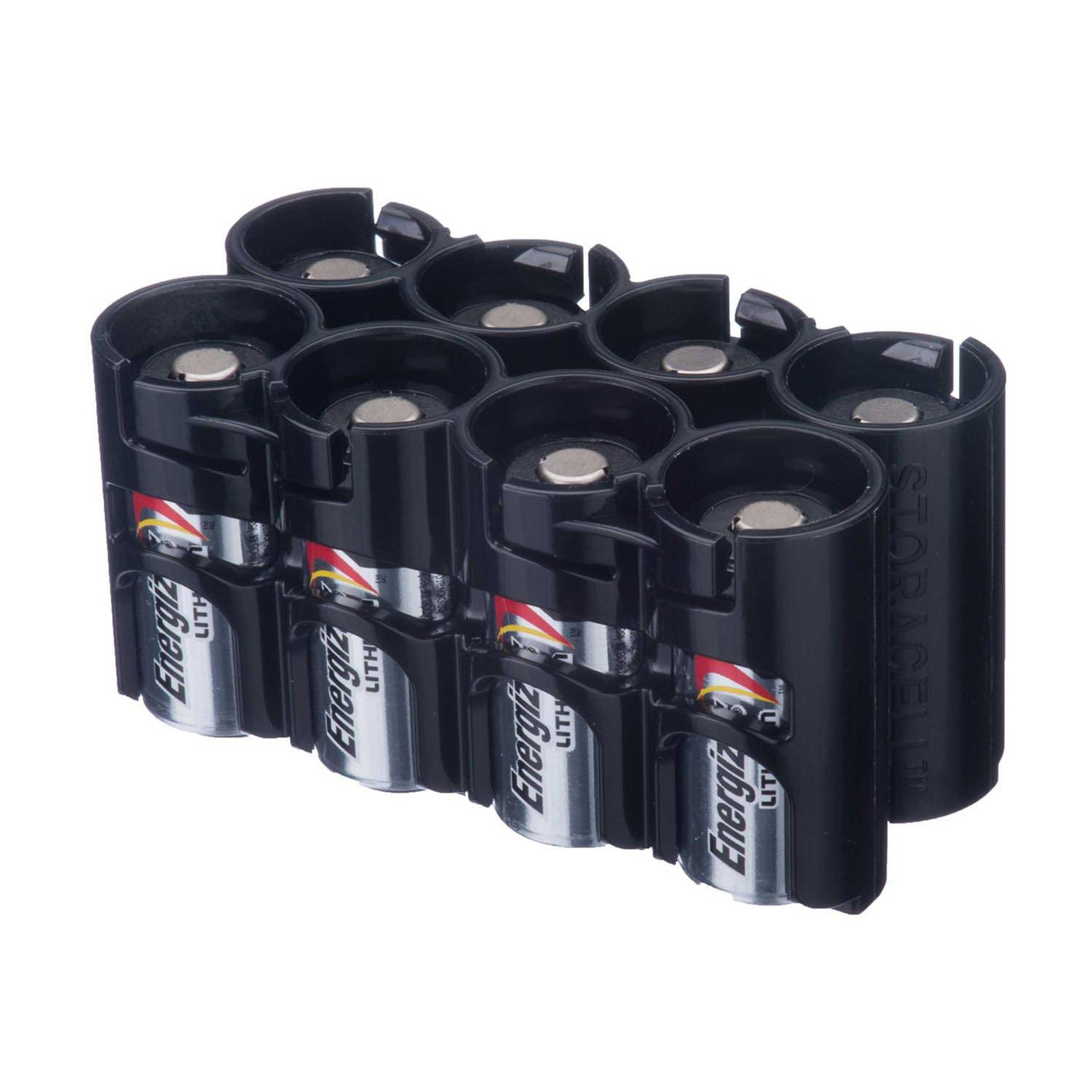 Storacell CR123 8 Pack Battery Storage Caddy