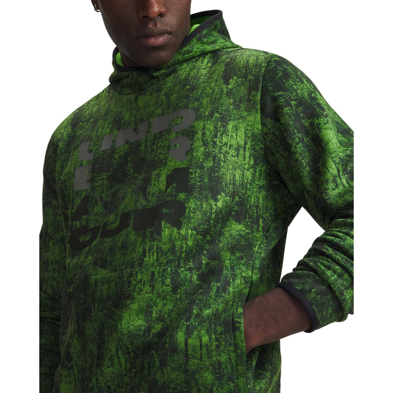 Under Armour Men's Armour Fleece Storm Camo Hoodie