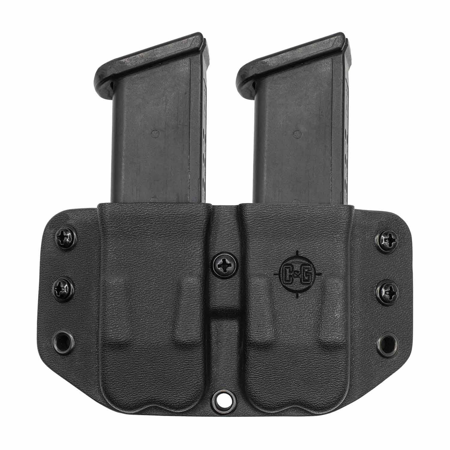 C&G Holsters OWB Double Flat Mag Kydex Holder