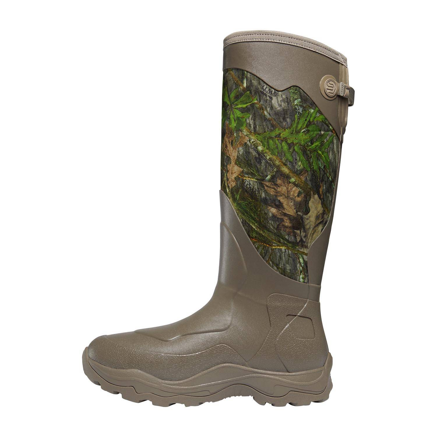 LaCrosse Men's Alpha Agility Snake Boot 17" NWTF Mossy Oak Obsession Boots