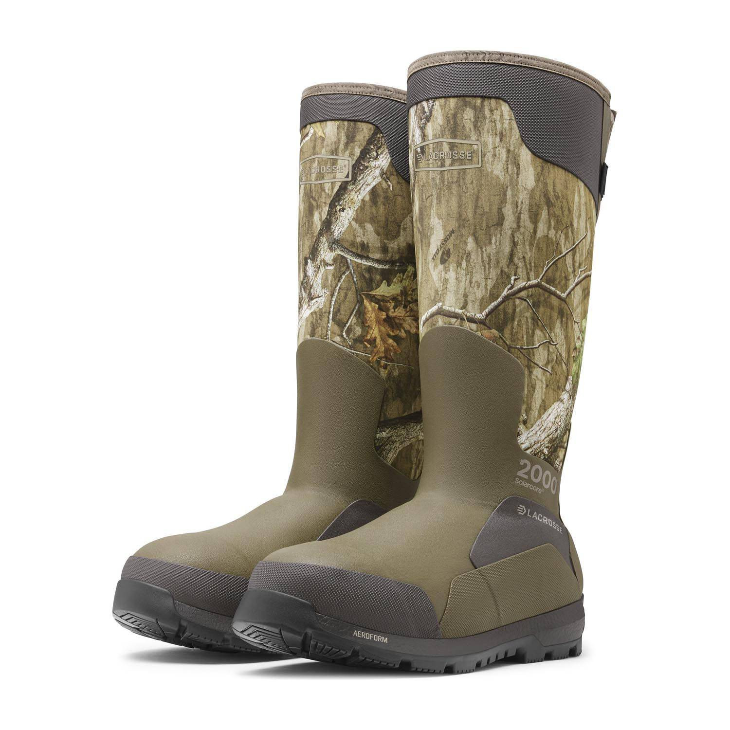 LaCrosse Men's Alphaburly Aero 17" Mossy Oak Country Roots 2000G Boots