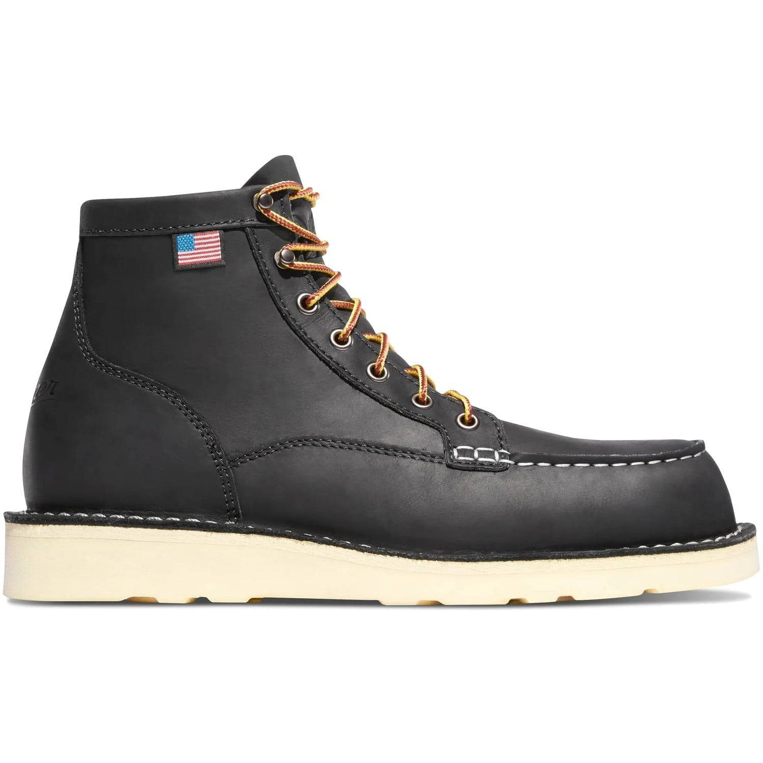 Danner Men's Bull Run 6" Moc Toe Steel Toe Boots
