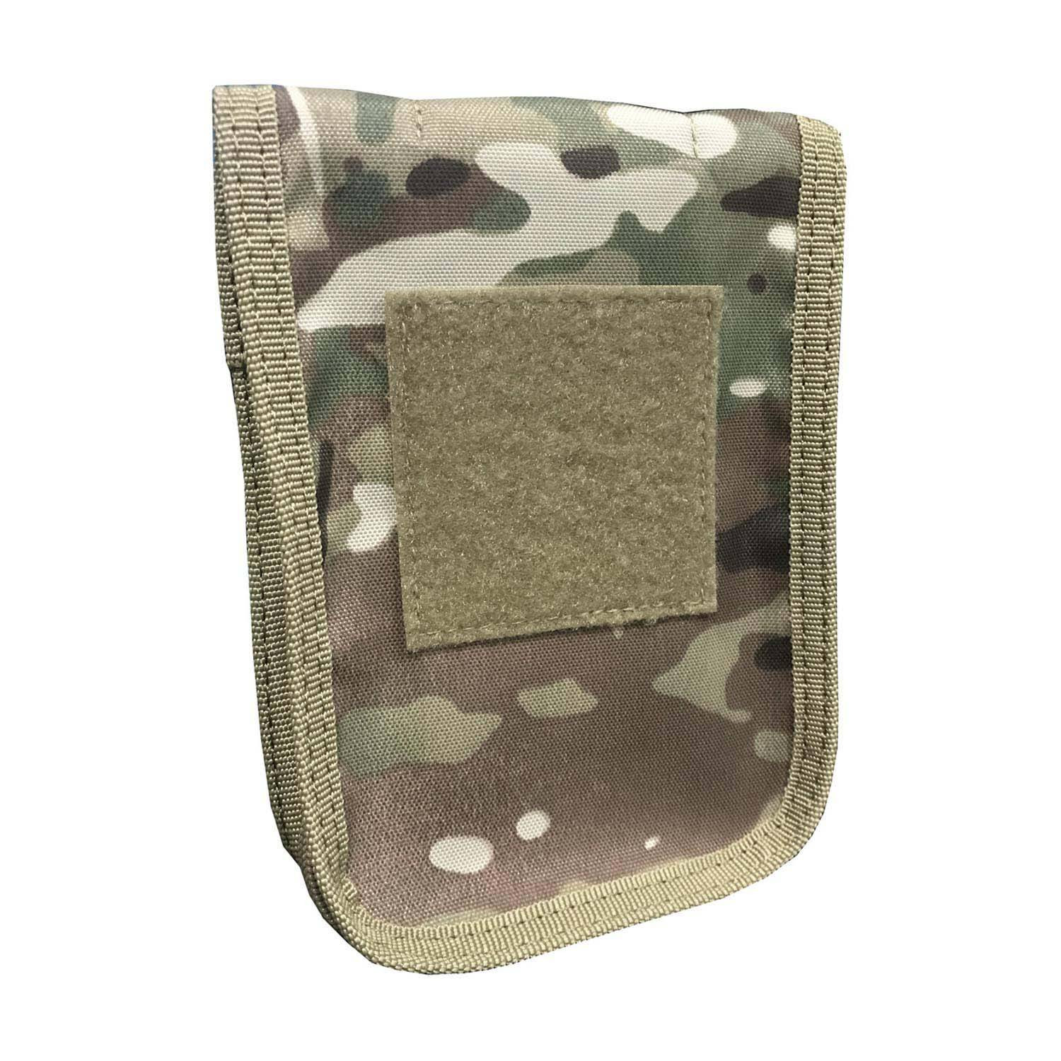 Mercury Tactical Gear Zippered Cover with 4 x 6" Spiral Notebook