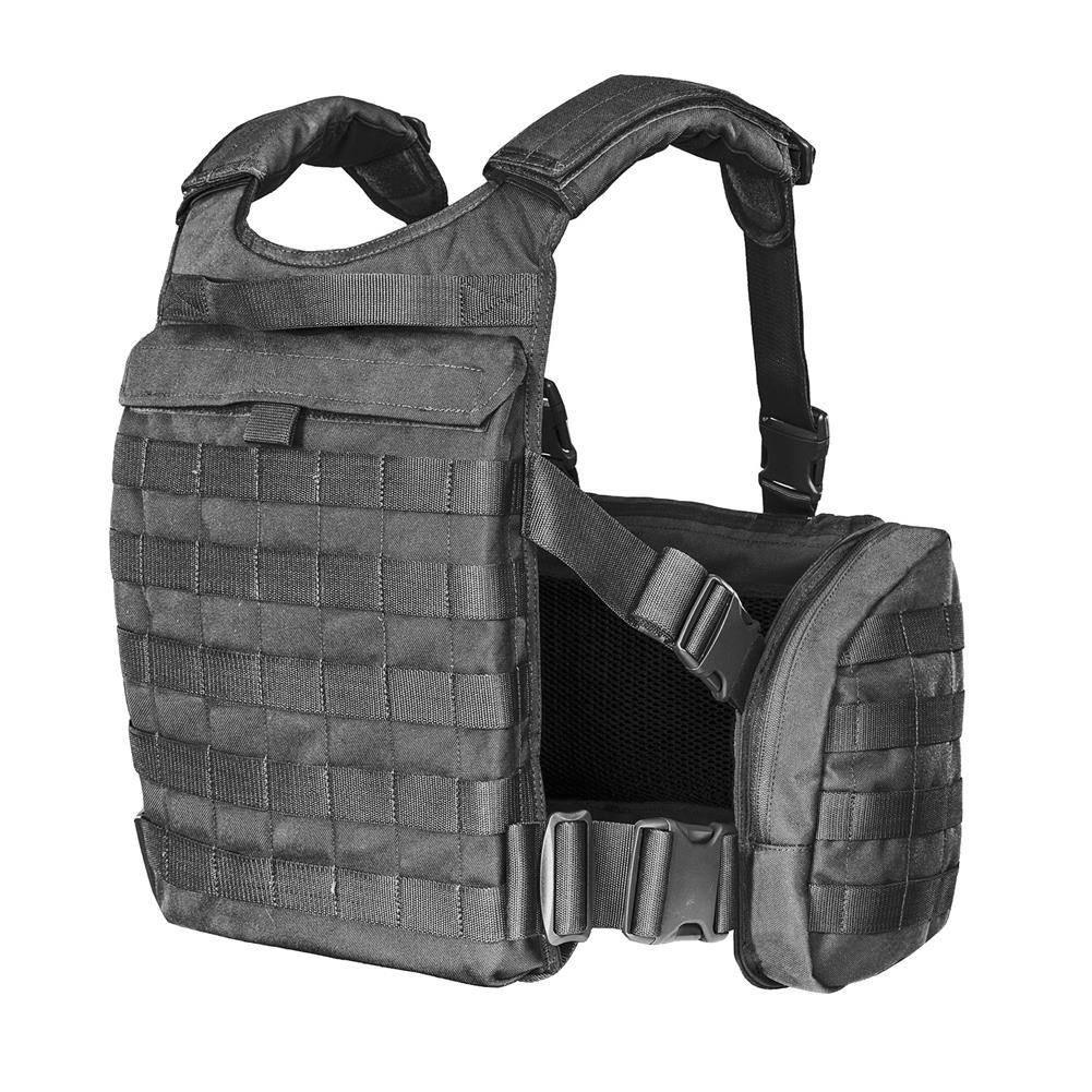 Tasmanian Tiger プレートキャリア ブラック Tasmanian Tiger Trooper Back Plate Carrier | TacticalGear.com