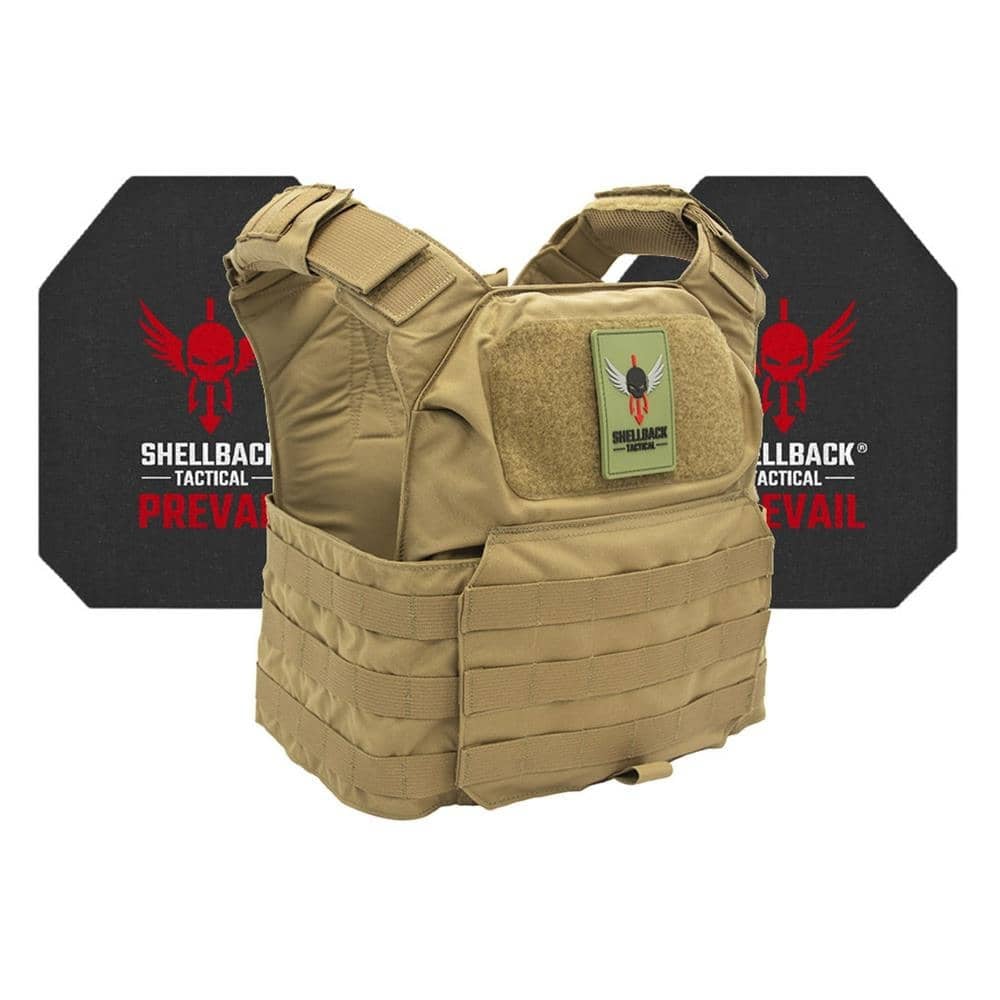 Shellback Tactical Patriot Active Shooter Kit / Level IV Model 4S17 Armor Plates