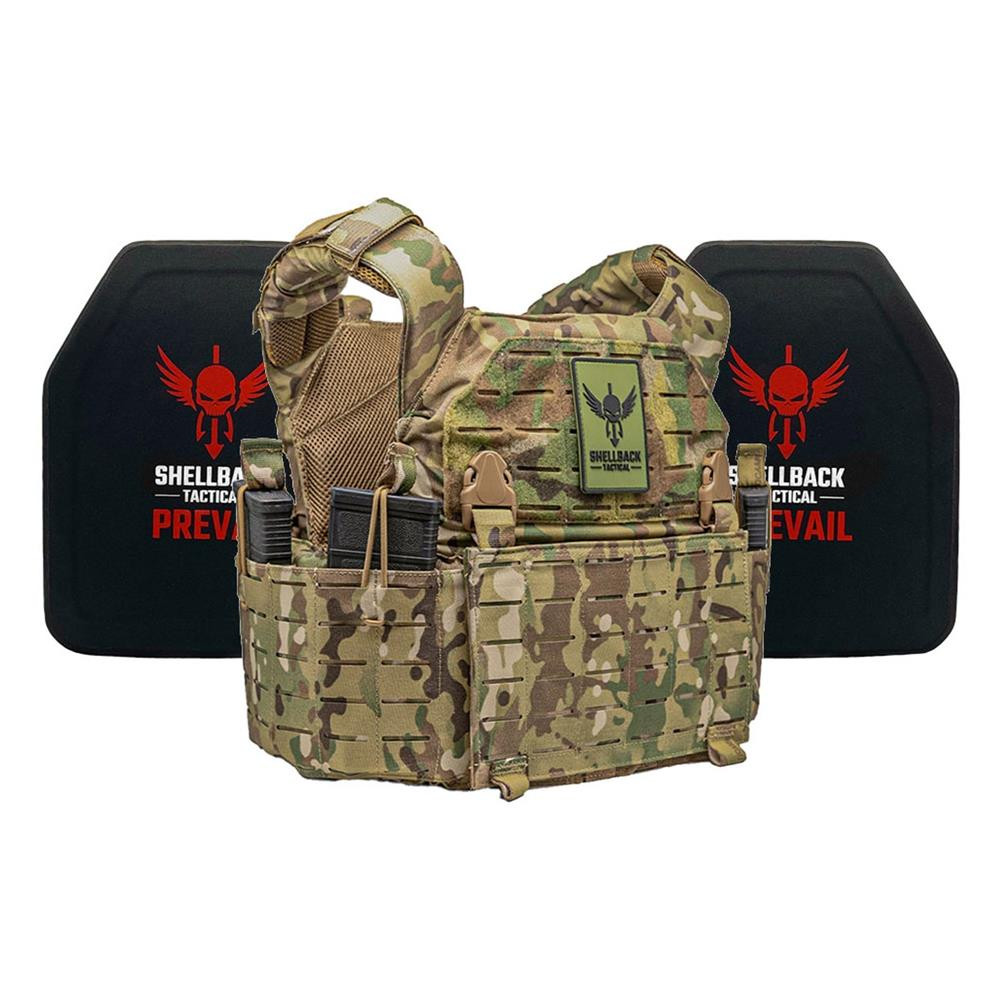 Shellback Tactical Rampage 2.0 Lightweight Level IV Armor Kit / Model 4SICMH Ceramic Plates