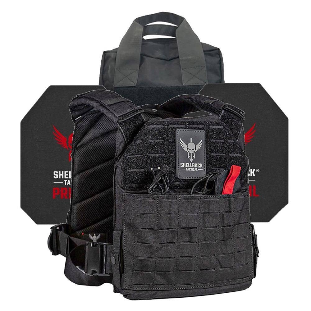 Shellback Tactical Defender 2.0 Active Shooter Armor Kit / Level IV Model 4S17 Armor Plates