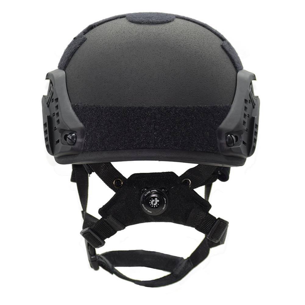 Shellback Tactical Level IIIA Spec Ops ACH High Cut Ballistic Helmet / Rails, Velcro and Ratchet Harness