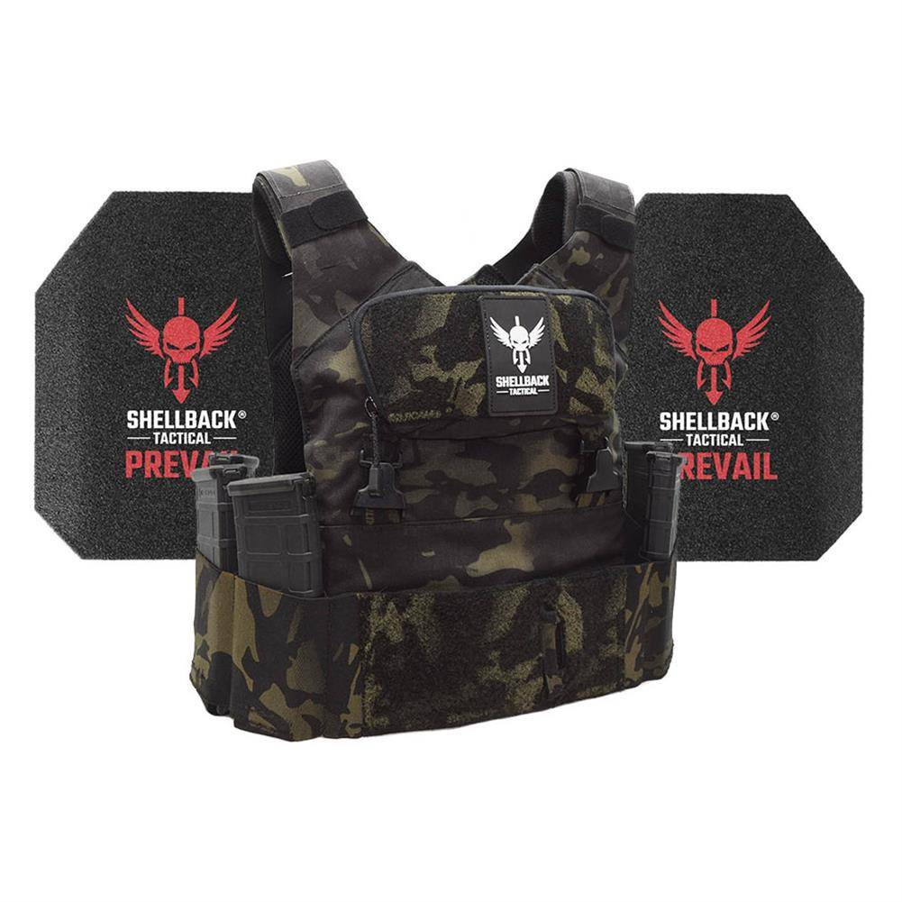Shellback Tactical Stealth 2.0 Active Shooter Kit / Level III Model AR1000 Armor Plates