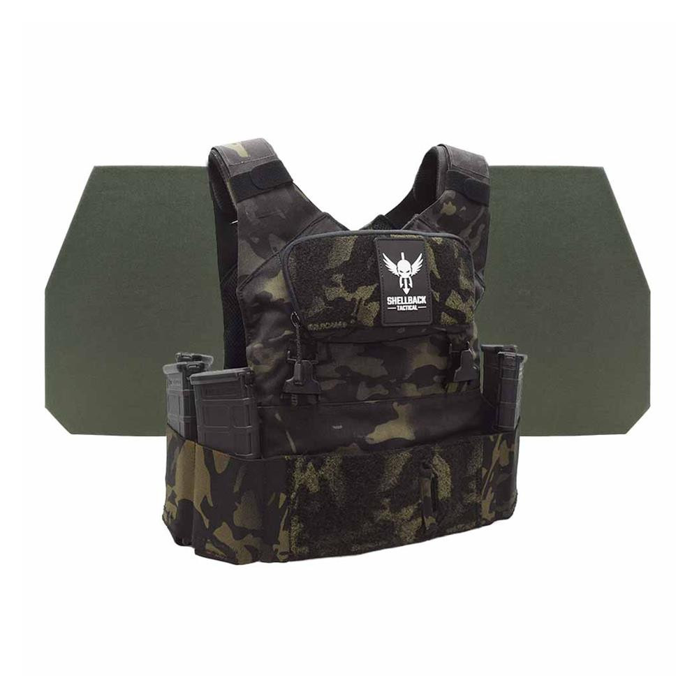 Shellback Tactical Stealth 2.0 Level IV Body Armor Kit / Model L410 Plates