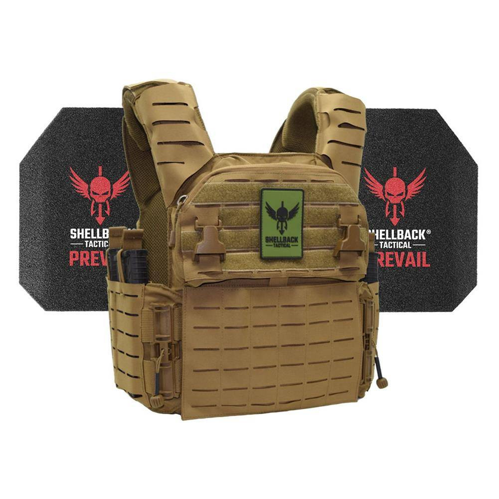 Shellback Tactical Banshee Elite 3.0 Active Shooter Kit / Level III Model AR1000 Armor Plates