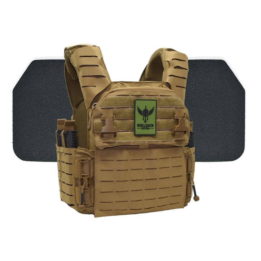 Shellback Tactical Banshee Elite 3.0 Body Armor Kit / Level III+ P5mmSAO Armor Plates