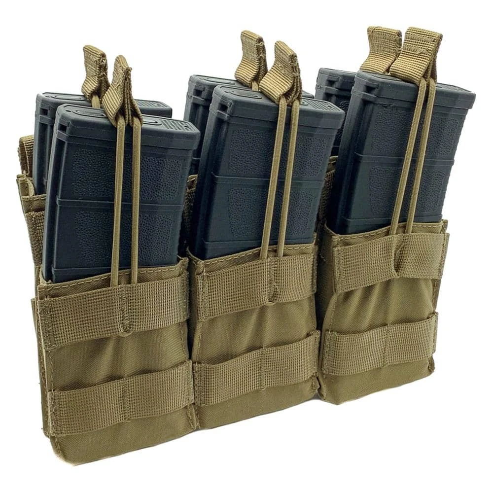 Shellback Tactical Triple Stacker Open Top M4 Mag Pouch