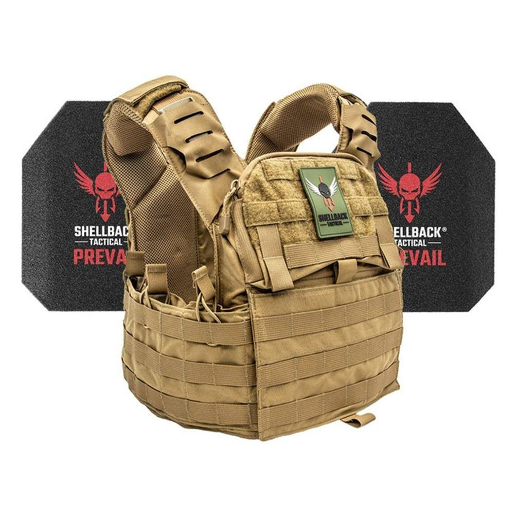 Shellback Tactical Banshee Elite 2.0 Active Shooter Kit / Level III Model AR1000 Armor Plates