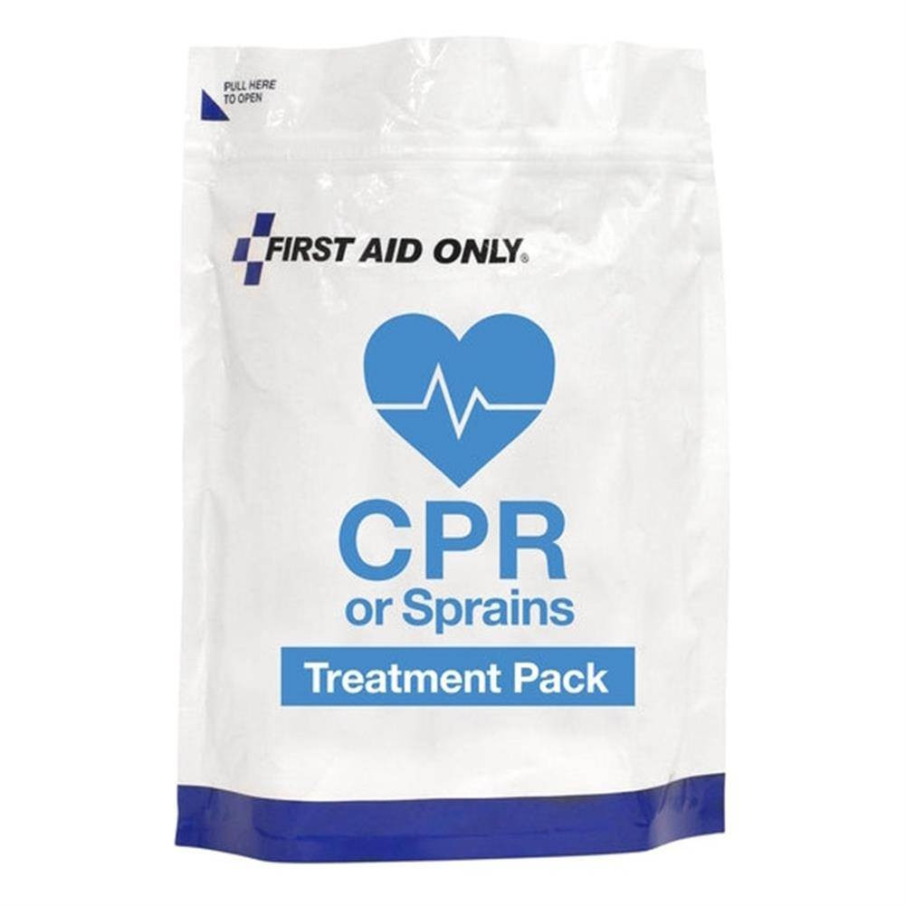 First Aid Only CPR & Sprains Treatment Pack