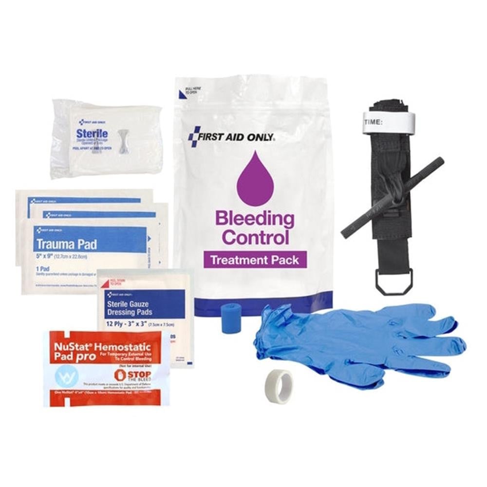 First Aid Only Bleeding Control Treatment Pack