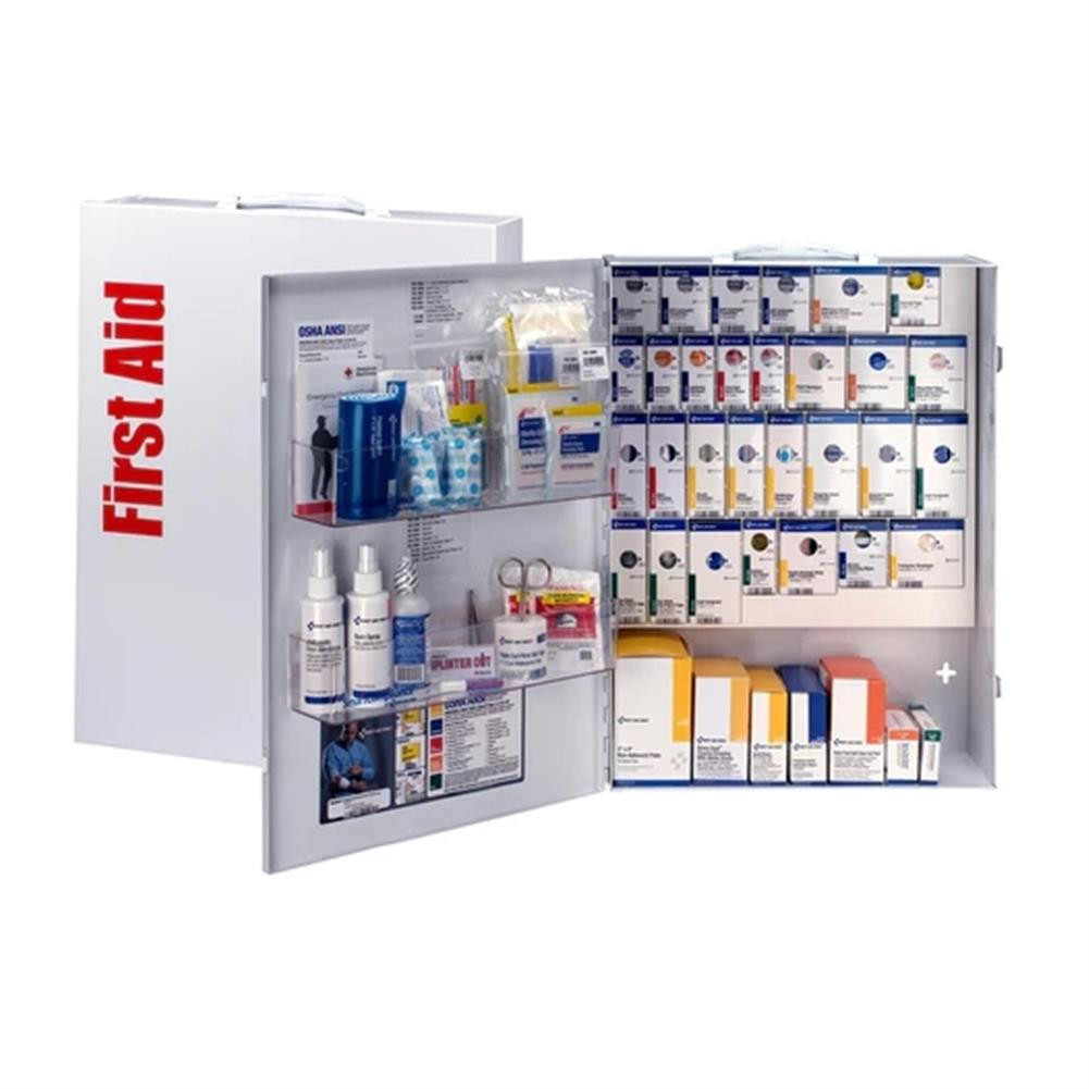 First Aid Only 150 Person XL Metal SmartCompliance First Aid Cabinet without Meds