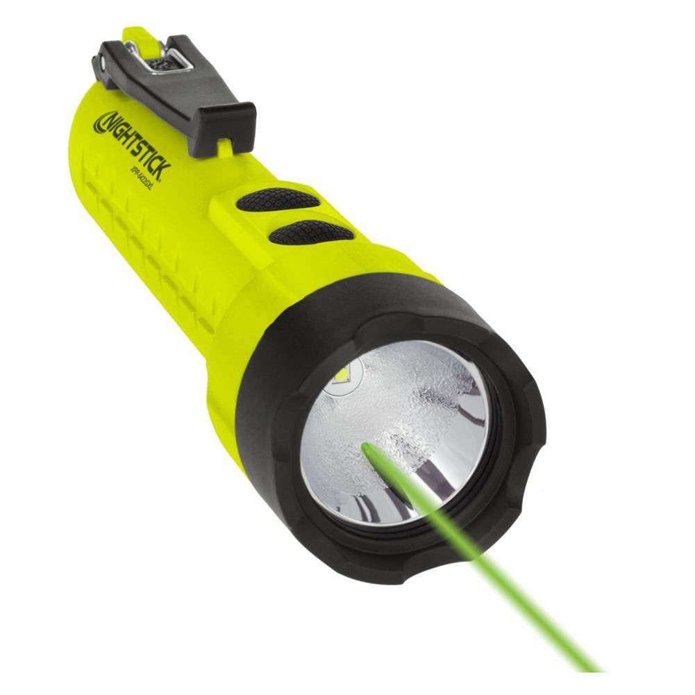 Nightstick IS Flashlight W / Green Laser