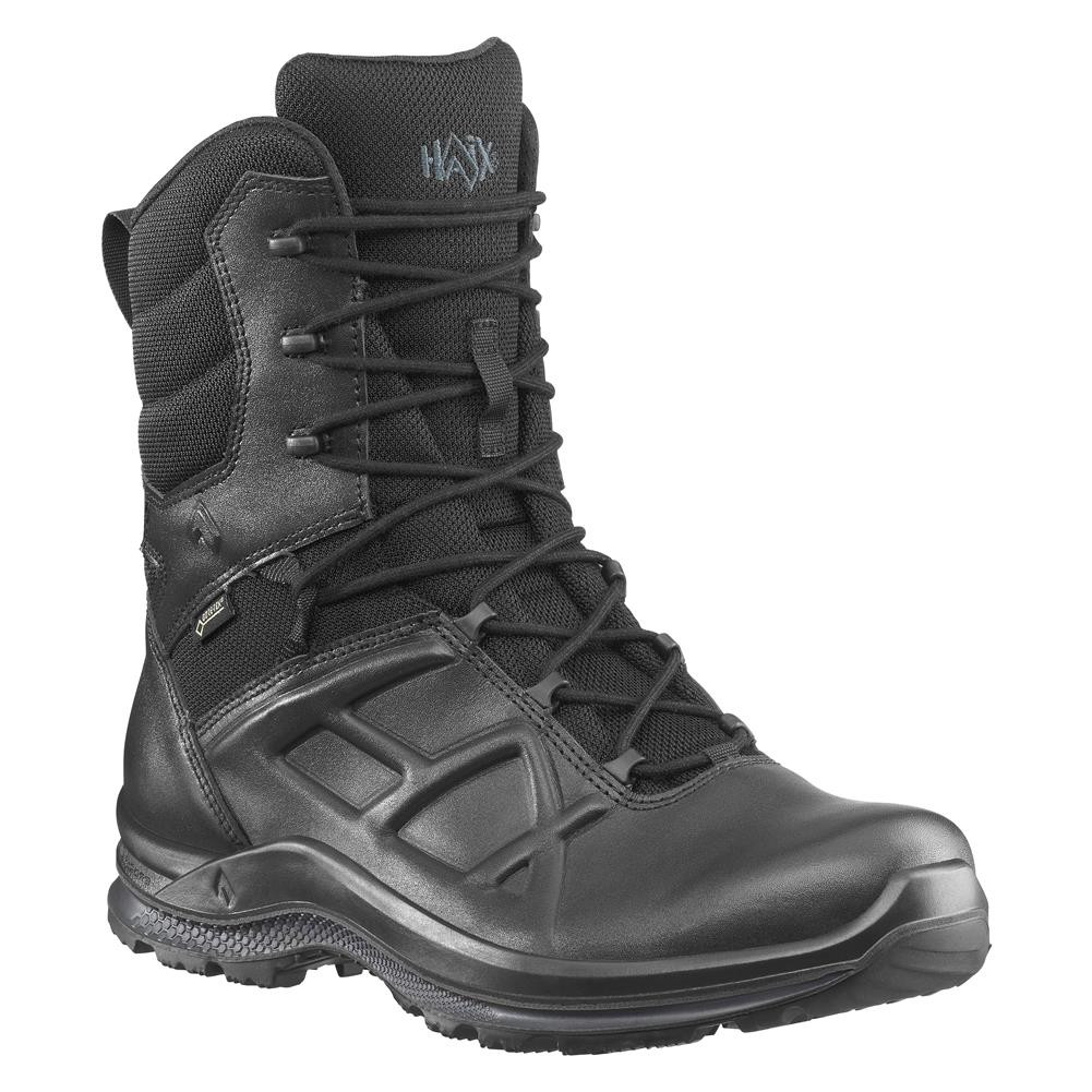 Men's HAIX 8" Black Eagle Tactical 2.0 GTX Side-Zip Boots