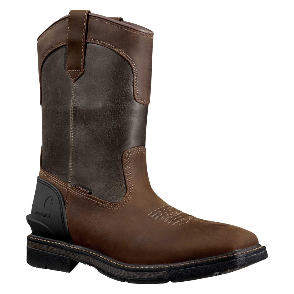 Men's Carhartt 11" Montana Square Toe Steel Toe Waterproof Wellington Boots