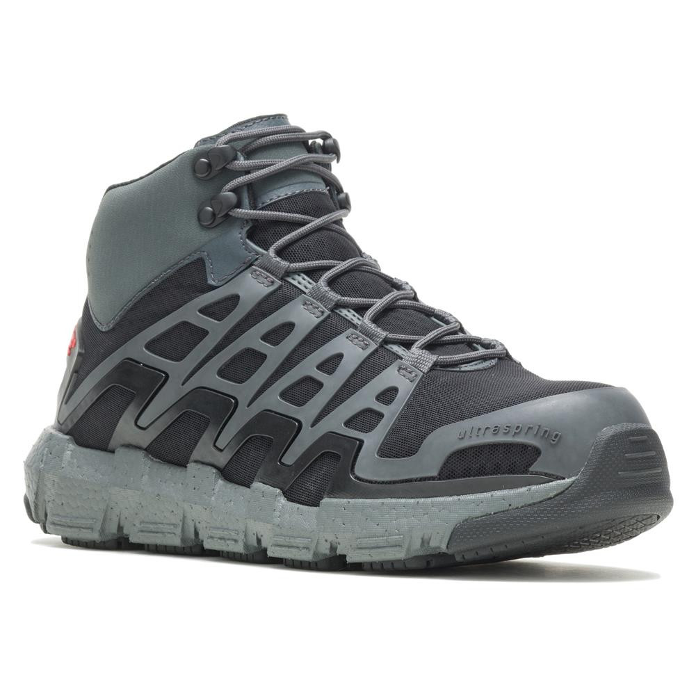 Men's Wolverine Rev Durashocks Ultraspring Mid Composite Toe Boots