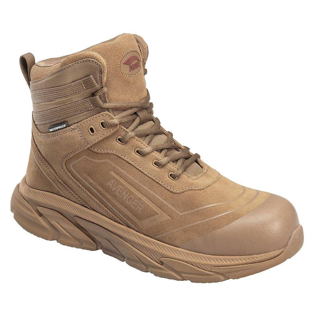 Men's Avenger K4 Mid Alloy Toe Waterproof Boots