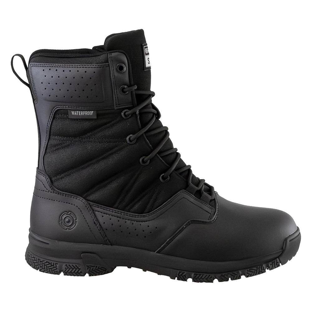 Men's Original SWAT 8" Protec Side-Zip Polishable Toe Waterproof Boots