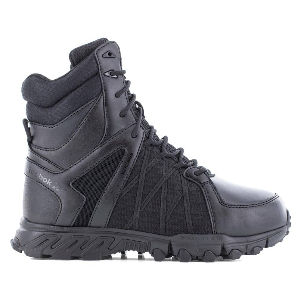 Men's Reebok Trailgrip Tactical Composite Toe Side-Zip Waterproof Boots