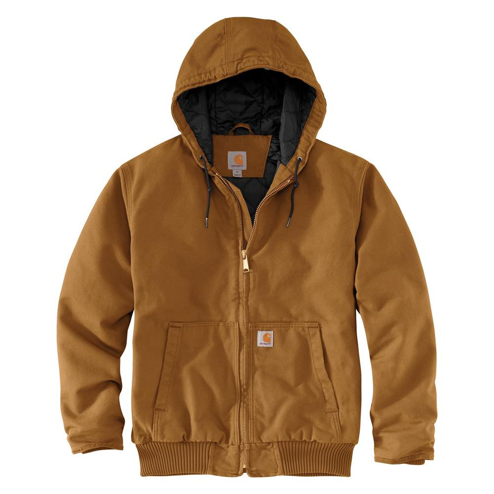 Men's Carhartt Insulated Loose Fit Duck Active Jac - 3 Warmest Rating