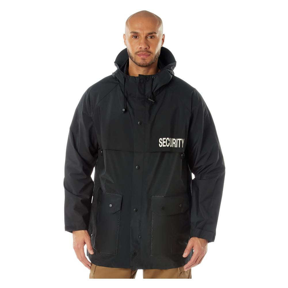Men's Rothco Security Nylon Rain Jacket